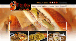 Desktop Screenshot of mamboscubancafe.com